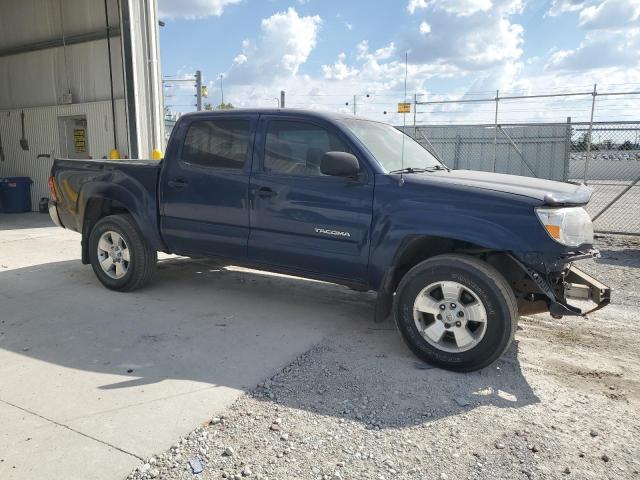 5TELU42N76Z247106 - 2006 TOYOTA TACOMA DOUBLE CAB ლურჯი ფოტო 4