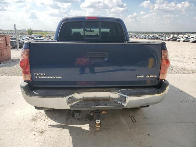 5TELU42N76Z247106 - 2006 TOYOTA TACOMA DOUBLE CAB ლურჯი ფოტო 6
