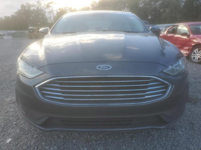 3FA6P0LU3LR104285 - 2020 FORD FUSION SE GRAY photo 5