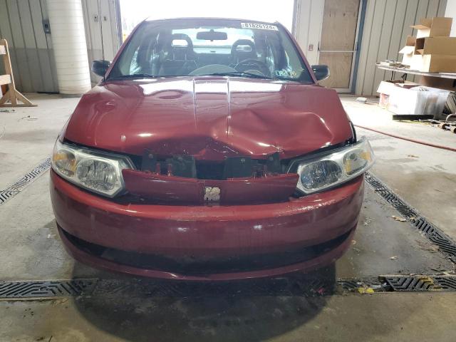 1G8AZ54FX4Z134693 - 2004 SATURN ION LEVEL 2 MAROON photo 5