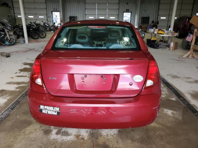 1G8AZ54FX4Z134693 - 2004 SATURN ION LEVEL 2 MAROON photo 6