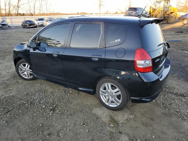 JHMGD38637S041796 - 2007 HONDA FIT S 黑色 照片 2