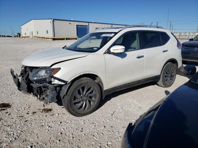 5N1AT2MT4FC862684 - 2015 NISSAN ROGUE S WHITE photo 1