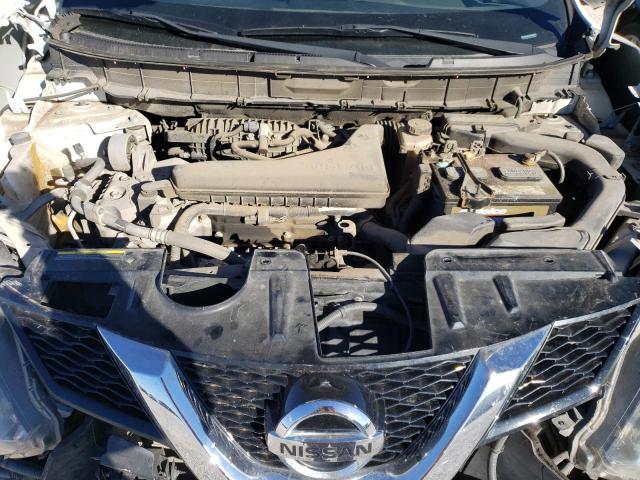 5N1AT2MT4FC862684 - 2015 NISSAN ROGUE S WHITE photo 11