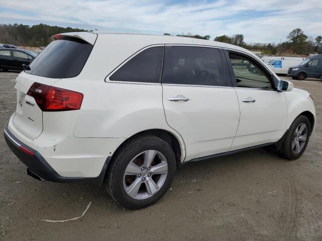 2HNYD2H22DH523282 - 2013 ACURA MDX WHITE photo 3