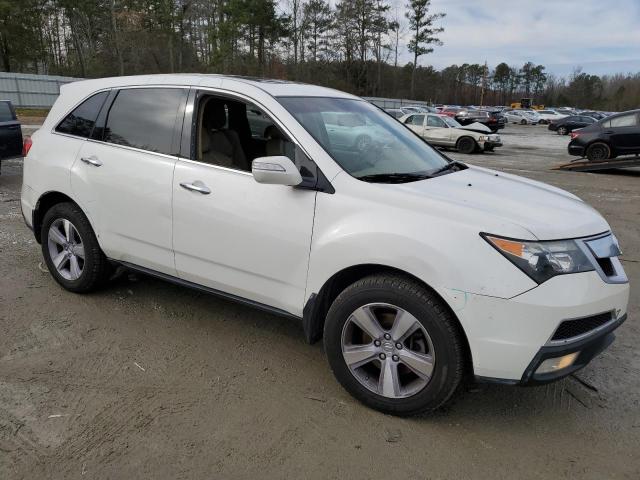 2HNYD2H22DH523282 - 2013 ACURA MDX WHITE photo 4