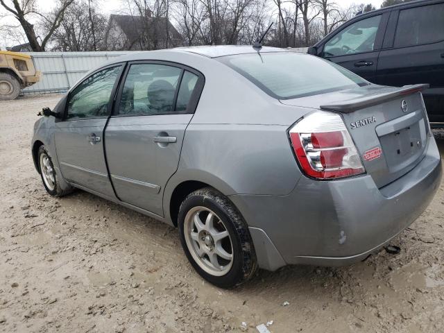 3N1AB6AP7CL678039 - 2012 NISSAN SENTRA 2.0 GRAY photo 2