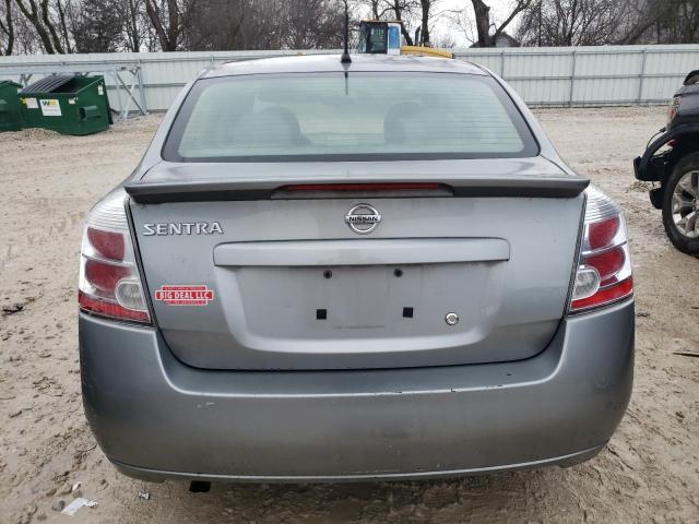 3N1AB6AP7CL678039 - 2012 NISSAN SENTRA 2.0 GRAY photo 6