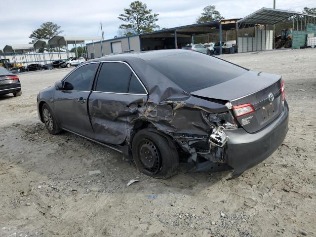 4T1BF1FK3EU472923 - 2014 TOYOTA CAMRY L GRAY photo 2