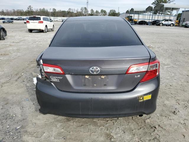 4T1BF1FK3EU472923 - 2014 TOYOTA CAMRY L GRAY photo 6