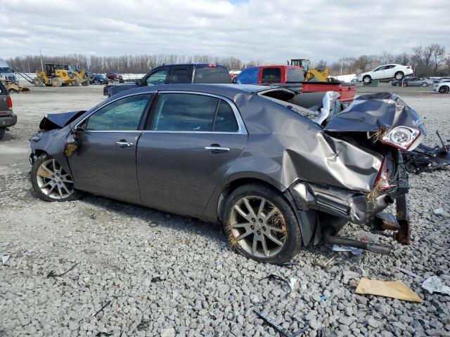 1G1ZE5EB9AF205212 - 2010 CHEVROLET MALIBU LTZ ნაცრისფერი ფოტო 2