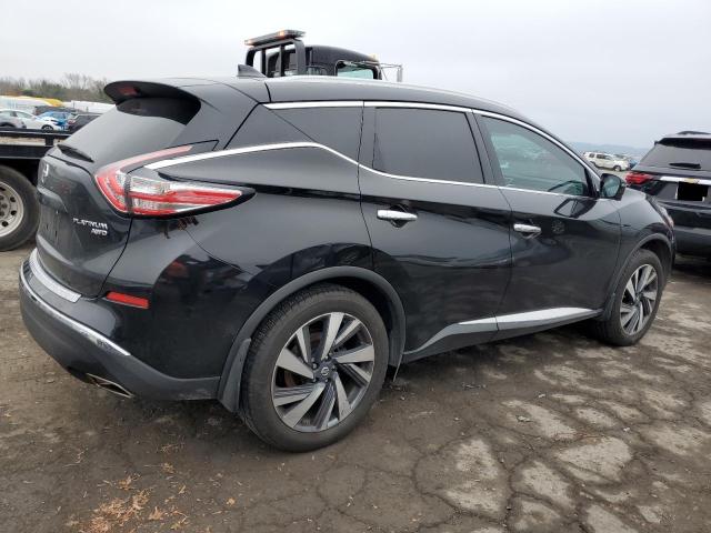 5N1AZ2MH5JN195650 - 2018 NISSAN MURANO S BLACK photo 3