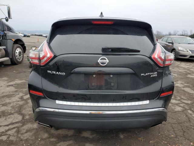 5N1AZ2MH5JN195650 - 2018 NISSAN MURANO S BLACK photo 6