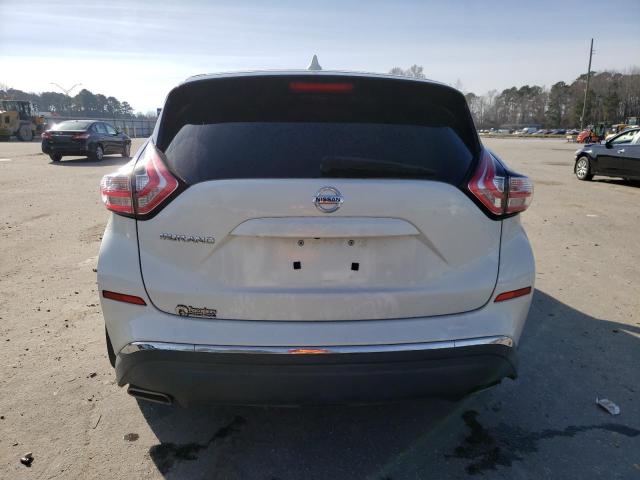 5N1AZ2MG1HN155101 - 2017 NISSAN MURANO S SILVER photo 6