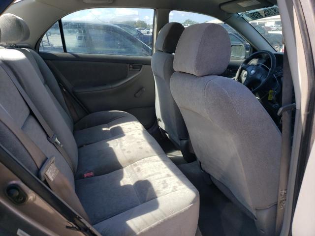1NXBR32E53Z043587 - 2003 TOYOTA COROLLA CE ნაცრისფერი ფოტო 10