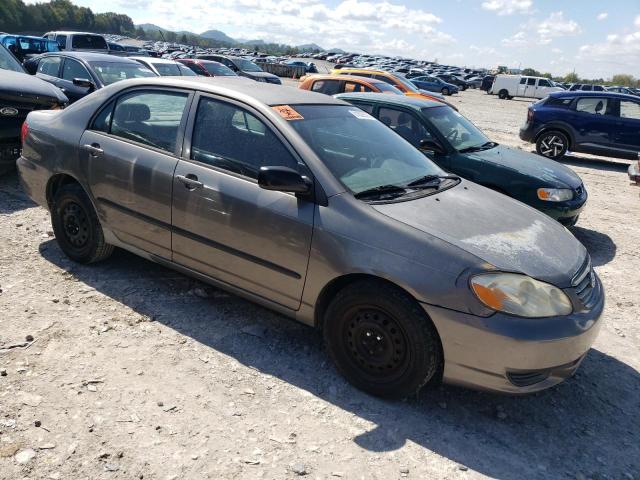 1NXBR32E53Z043587 - 2003 TOYOTA COROLLA CE ნაცრისფერი ფოტო 4
