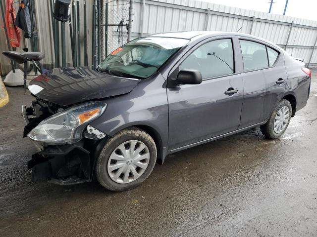 3N1CN7AP9FL859556 - 2015 NISSAN VERSA S GRAY photo 1