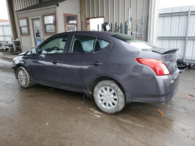 3N1CN7AP9FL859556 - 2015 NISSAN VERSA S GRAY photo 2