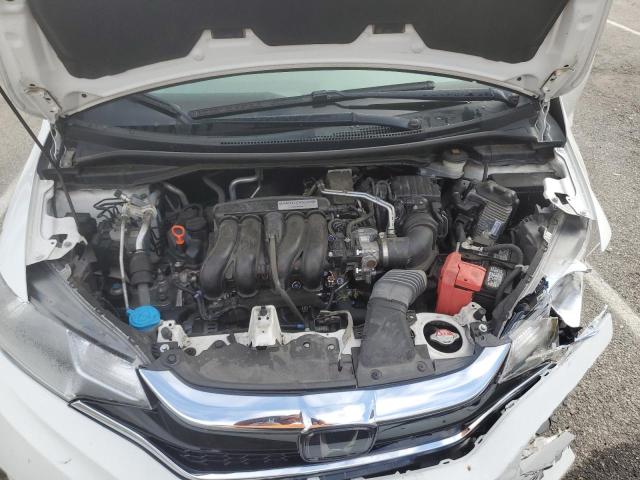 3HGGK5H84KM731838 - 2019 HONDA FIT EX WHITE photo 11