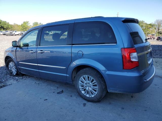 2A4RR8DGXBR747191 - 2011 CHRYSLER TOWN & COU TOURING L BLUE photo 2