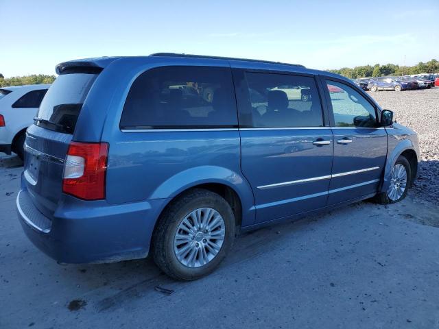 2A4RR8DGXBR747191 - 2011 CHRYSLER TOWN & COU TOURING L BLUE photo 3