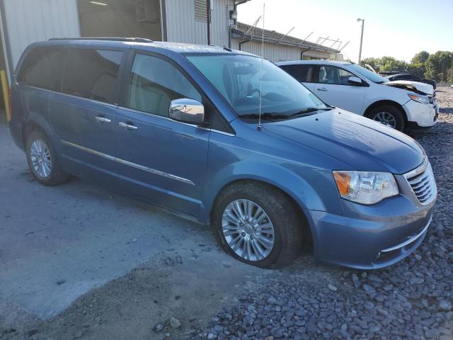 2A4RR8DGXBR747191 - 2011 CHRYSLER TOWN & COU TOURING L BLUE photo 4