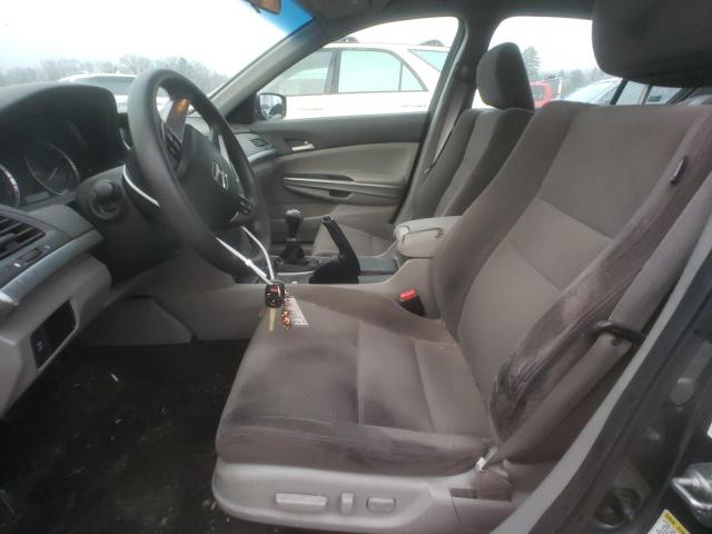 1HGCP2E79AA086609 - 2010 HONDA ACCORD EX GRAY photo 7