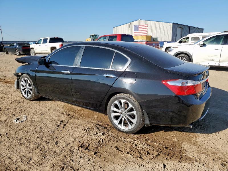 1HGCR2F58FA249880 - 2015 HONDA ACCORD SPORT 黑色 照片 2