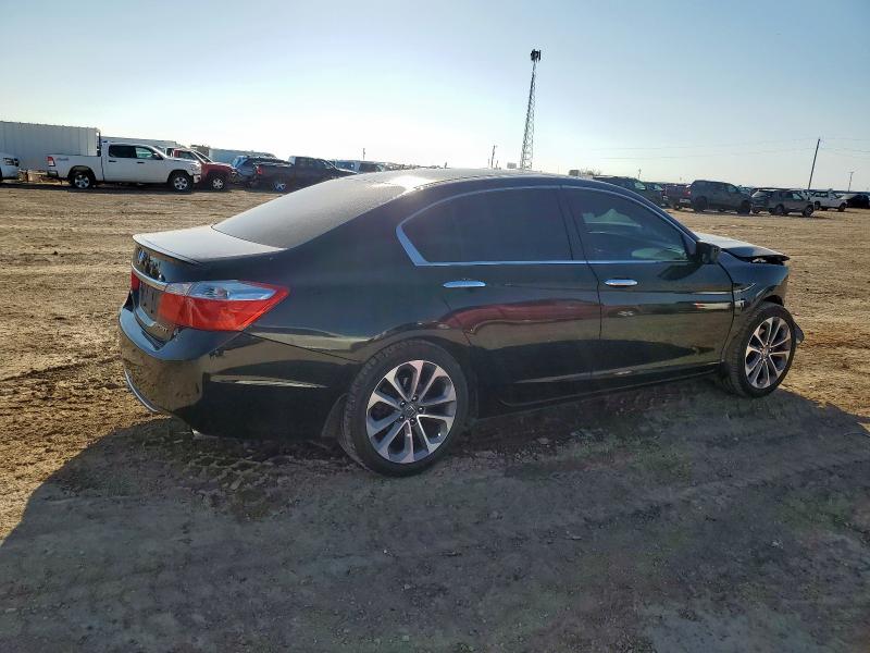 1HGCR2F58FA249880 - 2015 HONDA ACCORD SPORT 黑色 照片 3