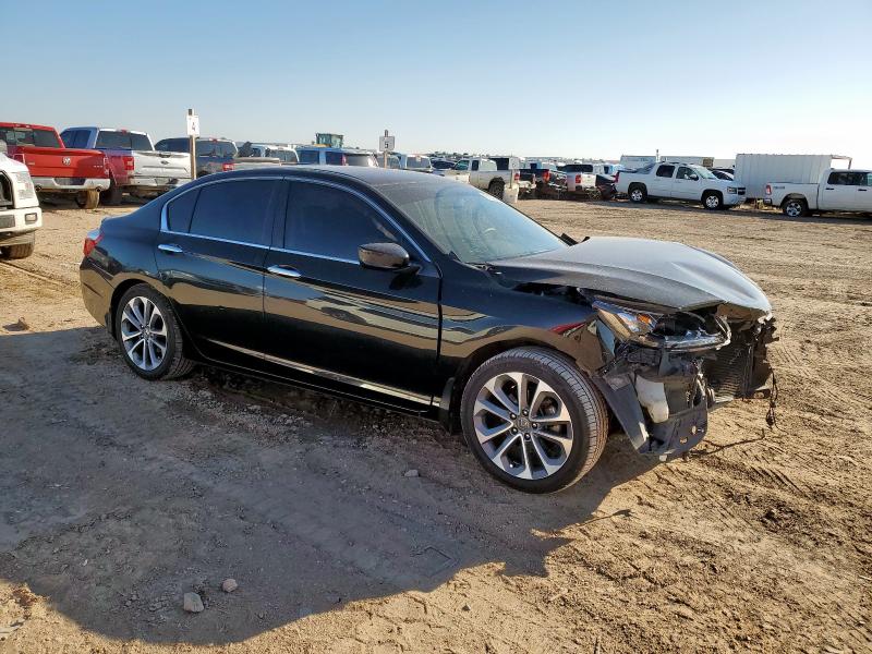 1HGCR2F58FA249880 - 2015 HONDA ACCORD SPORT 黑色 照片 4