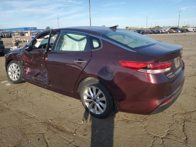 5XXGT4L32JG272391 - 2018 KIA OPTIMA LX BURGUNDY photo 2