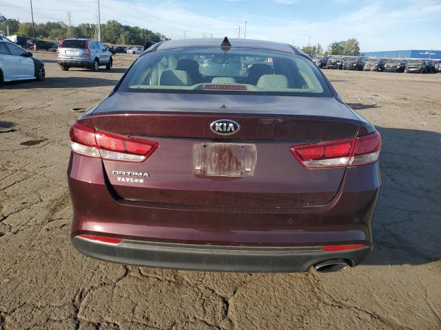 5XXGT4L32JG272391 - 2018 KIA OPTIMA LX BURGUNDY photo 6