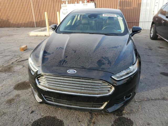 3FA6P0RU4GR374803 - 2016 FORD FUSION TITANIUM HEV BLACK photo 5