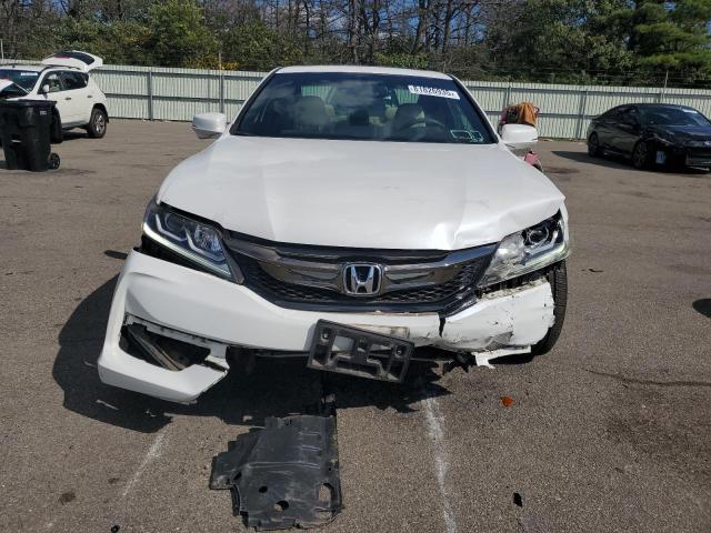 1HGCT1B82HA004684 - 2017 HONDA ACCORD EXL WHITE photo 5