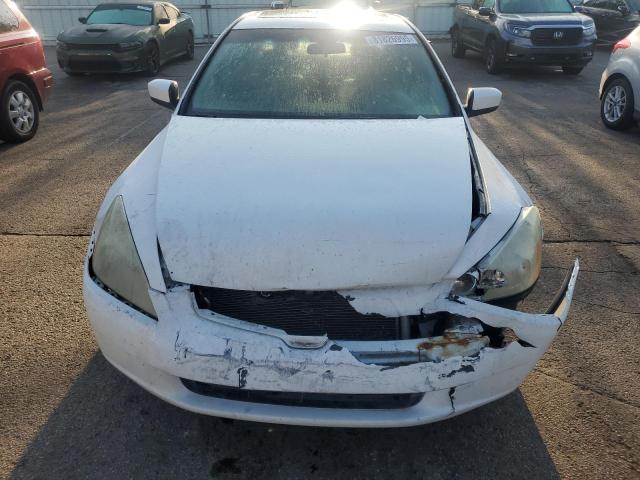 1HGCM66594A048735 - 2004 HONDA ACCORD EX WHITE photo 5