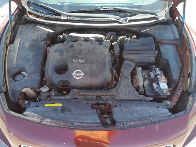 1N4AA5AP4DC804936 - 2013 NISSAN MAXIMA S MAROON photo 11