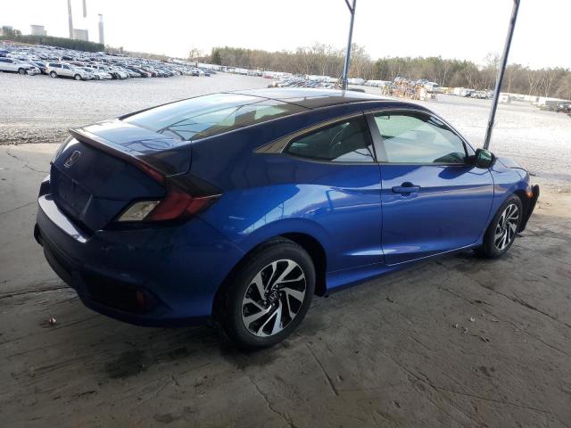 2HGFC4B55JH308023 - 2018 HONDA CIVIC LX BLUE photo 3