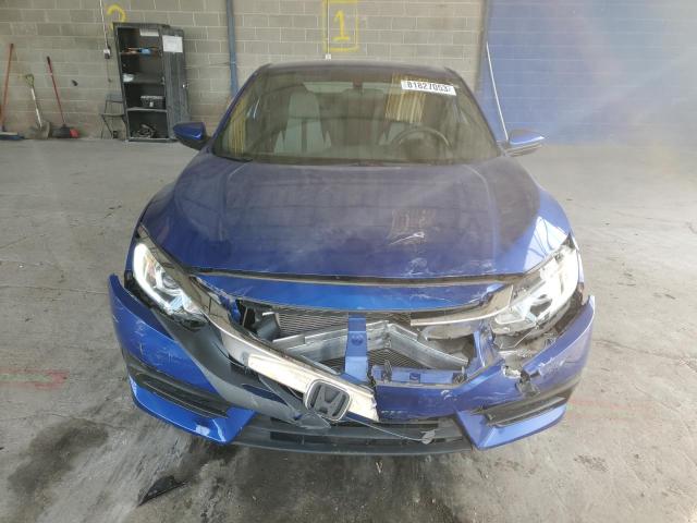 2HGFC4B55JH308023 - 2018 HONDA CIVIC LX BLUE photo 5