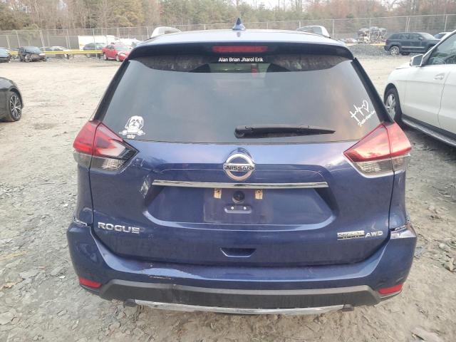 5N1AT2MV4KC780725 - 2019 NISSAN ROGUE S BLUE photo 6