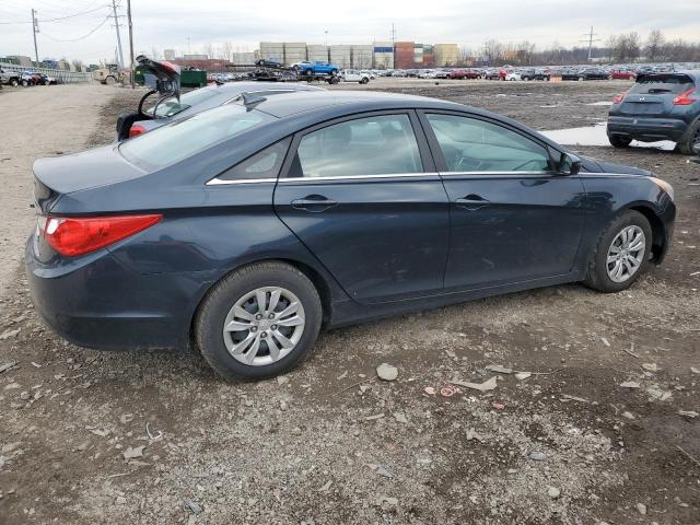 5NPEB4AC9BH017255 - 2011 HYUNDAI SONATA GLS BLUE photo 3