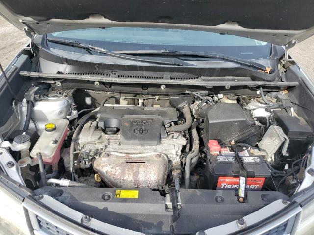 2T3RFREV5FW385932 - 2015 TOYOTA RAV4 XLE 银色 照片 12