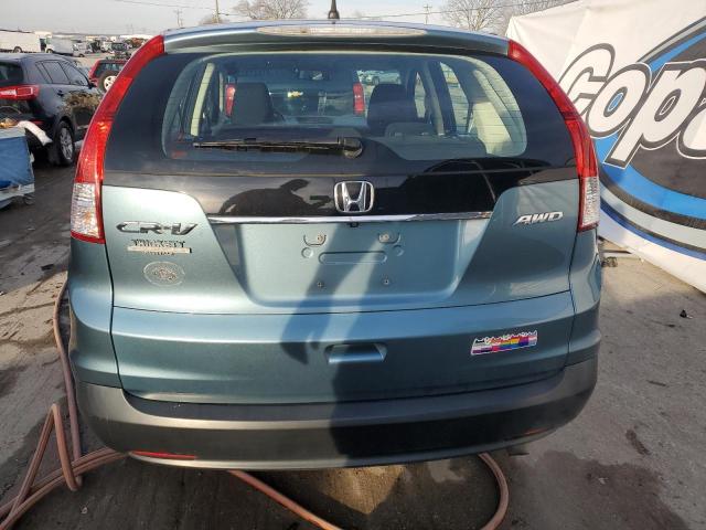 5J6RM4H36DL070098 - 2013 HONDA CR-V LX BLUE photo 6