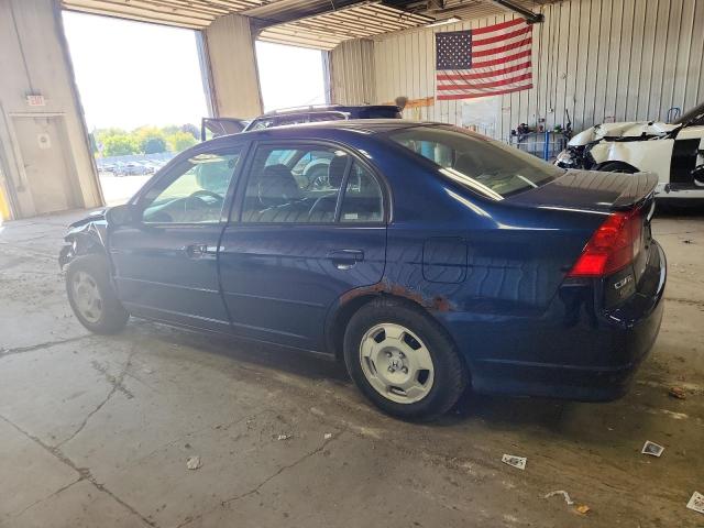 JHMES96665S024667 - 2005 HONDA CIVIC HYBRID Mavi foto 2