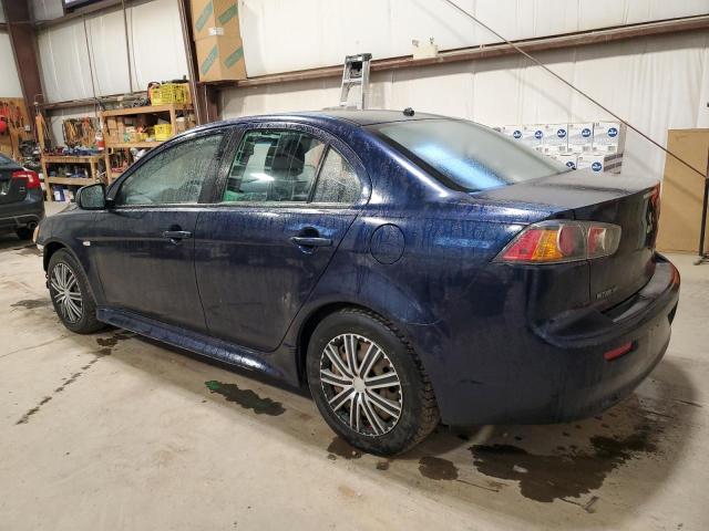 JA32U2FU8EU600251 - 2014 MITSUBISHI LANCER ES/ES SPORT BLUE photo 2