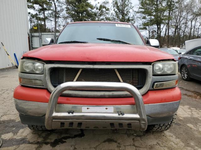 1GTEK19T02E170092 - 2002 GMC NEW SIERRA K1500 RED photo 5