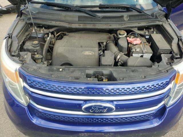 1FM5K7F81EGA97256 - 2014 FORD EXPLORER LIMITED BLUE photo 12