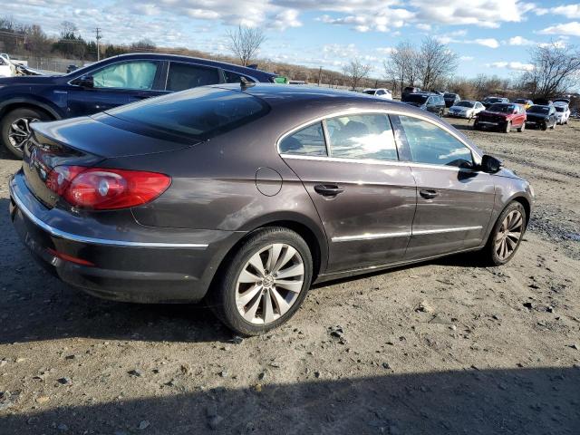 WVWMP7AN2AE548344 - 2010 VOLKSWAGEN CC SPORT CHARCOAL photo 3