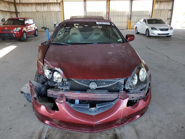 JH4DC54833C012277 - 2003 ACURA RSX MAROON photo 5