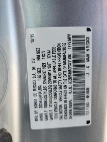 3CZRM3H50FG711788 - 2015 HONDA CR-V EX SILVER photo 14