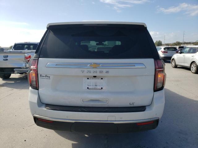 1GNSCNKD4MR144110 - 2021 CHEVROLET TAHOE C1500 LT WHITE photo 6